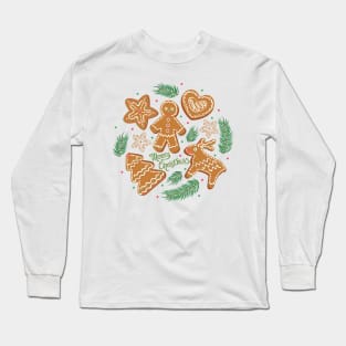 Christmas gingerbread Long Sleeve T-Shirt